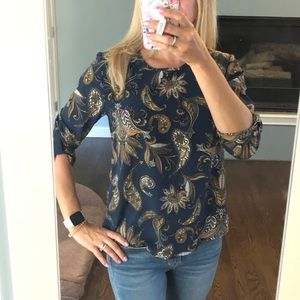 3/4 sleeve blouse by Le Lis